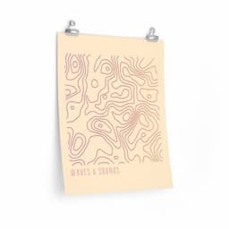 image-Waves and Sounds Music Poster