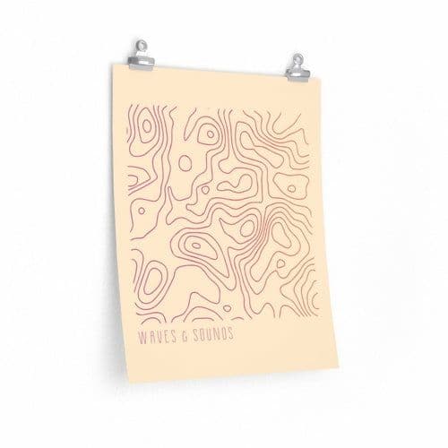 image-Waves and Sounds Music Poster