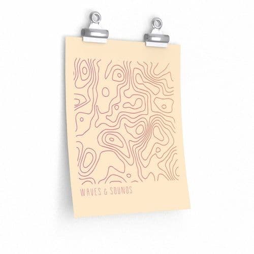 image-Waves and Sounds Music Poster