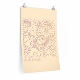 image-Waves and Sounds Music Poster