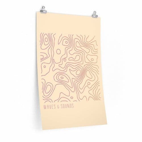 image-Waves and Sounds Music Poster