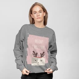 image-Womens Meowy Christmas Sweatshirt