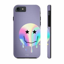 image-Happy Face with Stars Tough Case for iPhone with Wireless Charging
