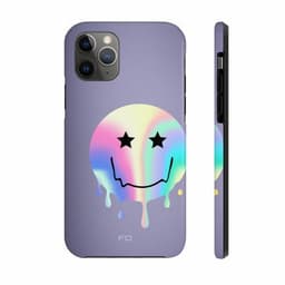 image-Happy Face with Stars Tough Case for iPhone with Wireless Charging