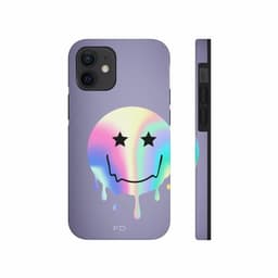 image-Happy Face with Stars Tough Case for iPhone with Wireless Charging