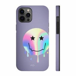 image-Happy Face with Stars Tough Case for iPhone with Wireless Charging
