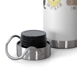 image-Everyday is Cat Day Insulated Thermos Bottle 22oz