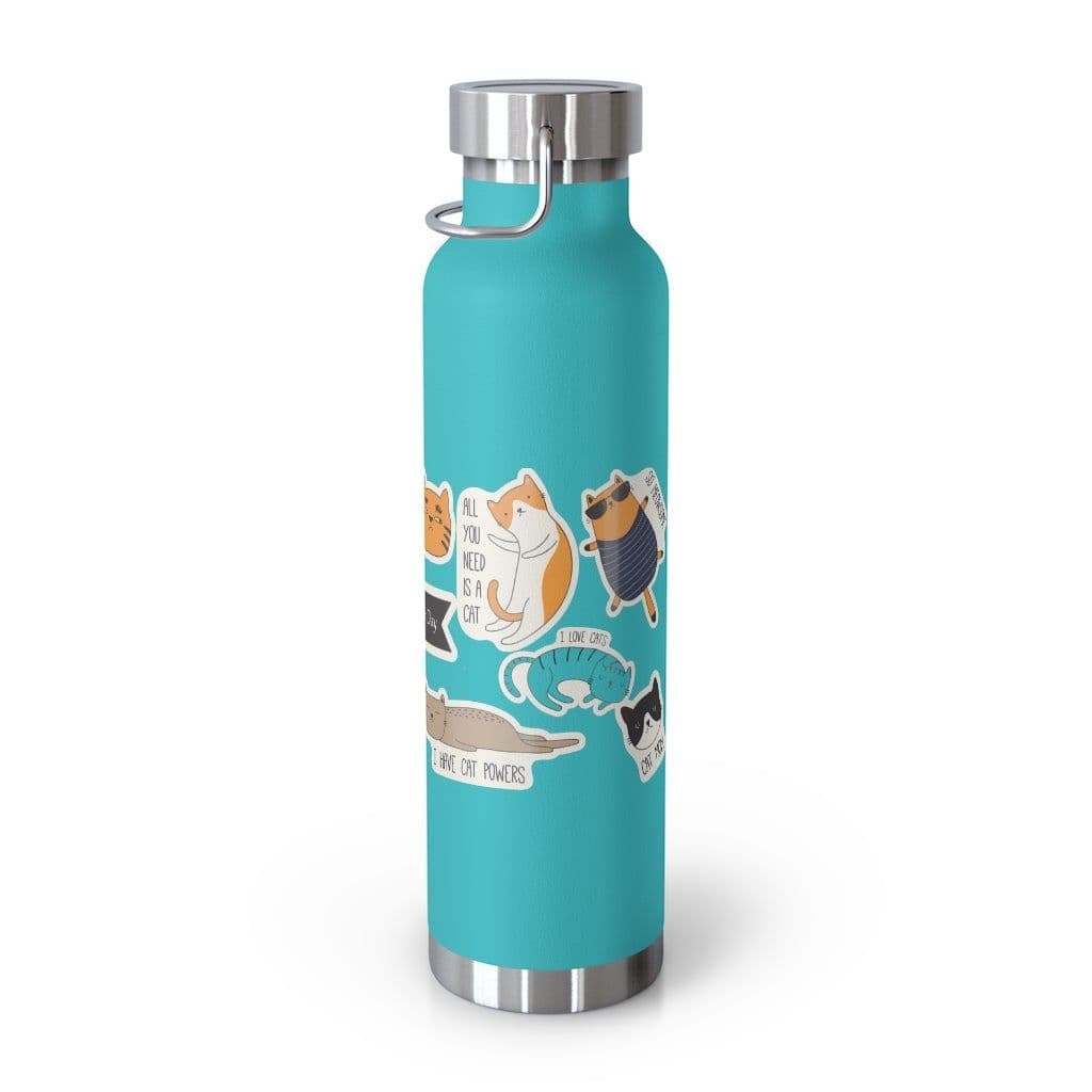 image-Everyday is Cat Day Insulated Thermos Bottle 22oz