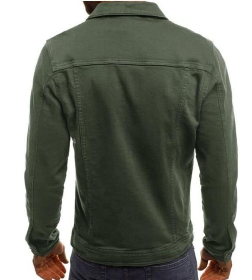 image-Mens Casual Dual Pocket Jacket