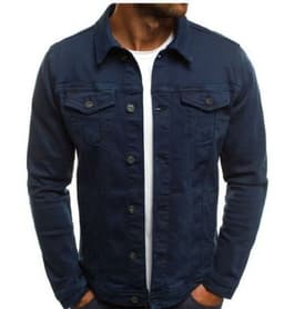 image-Mens Casual Dual Pocket Jacket