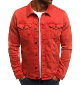 image-Mens Casual Dual Pocket Jacket