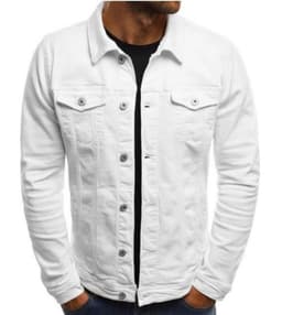 image-Mens Casual Dual Pocket Jacket