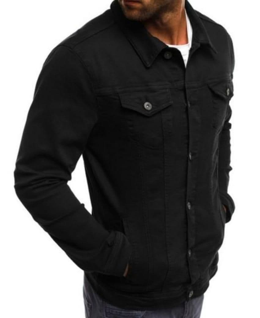 image-Mens Casual Dual Pocket Jacket