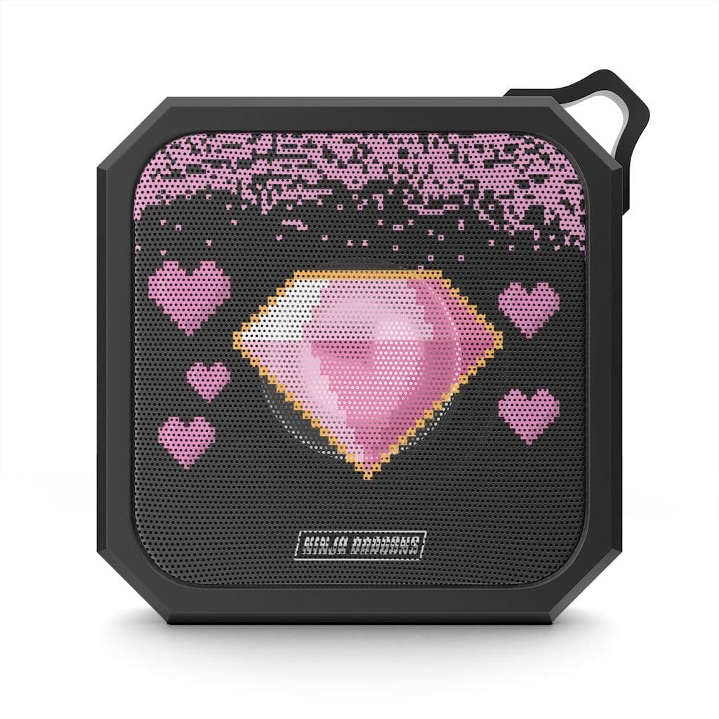 image-Retro Pixel Waterproof Bluetooth Speaker