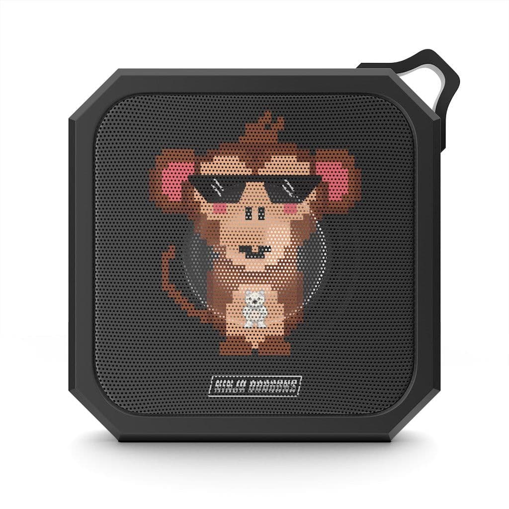 image-Retro Pixel Waterproof Bluetooth Speaker