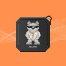 image-Retro Pixel Waterproof Bluetooth Speaker