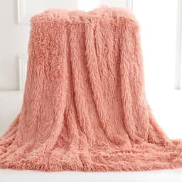 image-Ultra Soft Faux Fur Throw Blanket