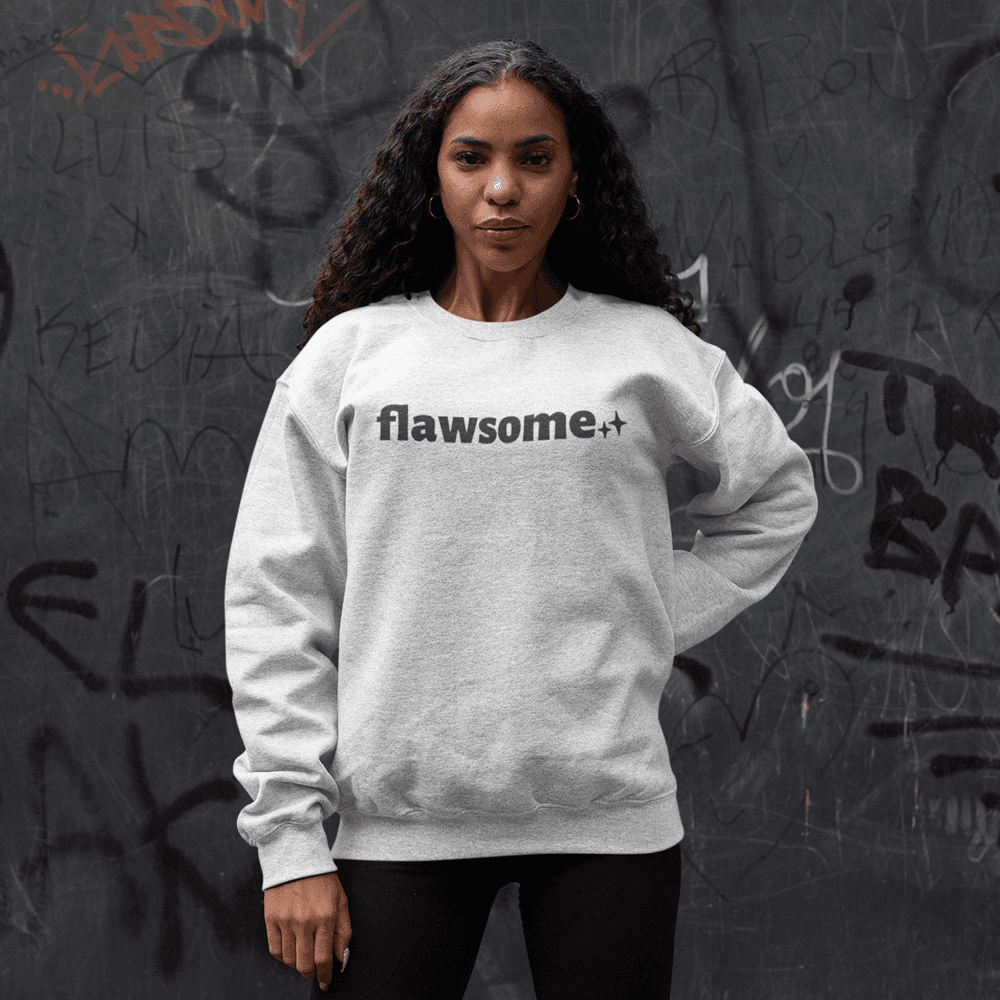 image-Womens Logo Flawsome Crewneck Sweatshirt