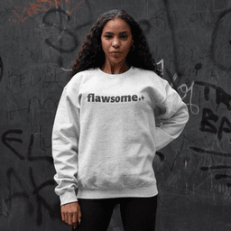 image-Womens Logo Flawsome Crewneck Sweatshirt