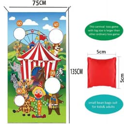 image-MEADE Outdoor Carnival Games - Fun Bean Bag Toss for All Ages