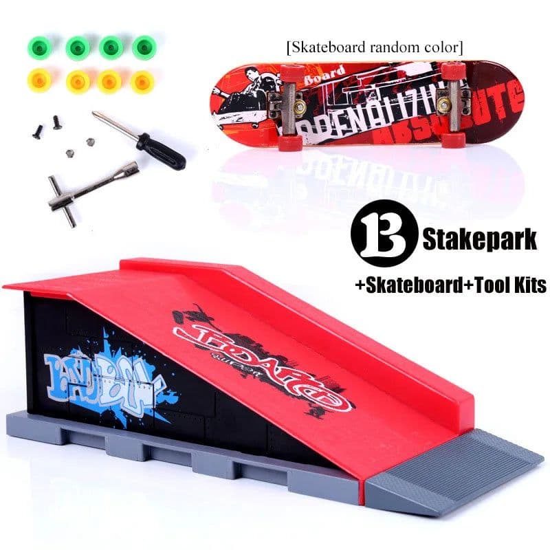 image-MEOA Finger Skateboard Set - Compact Design for Fun Learning