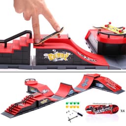 image-MEOA Finger Skateboard Set - Compact Design for Fun Learning