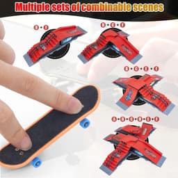 image-MEOA Finger Skateboard Set - Compact Design for Fun Learning