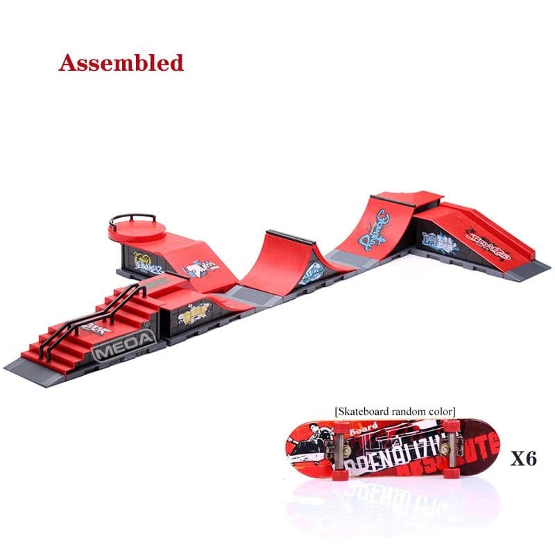 image-MEOA Finger Skateboard Set - Compact Design for Fun Learning