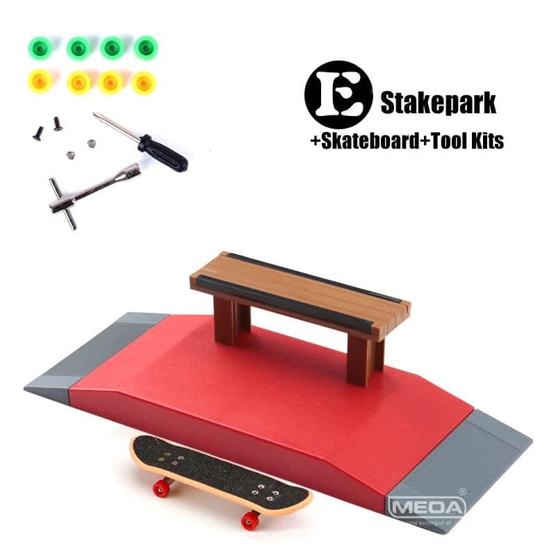 image-MEOA Finger Skateboard Set - Compact Design for Fun Learning