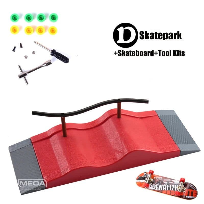 image-MEOA Finger Skateboard Set - Compact Design for Fun Learning