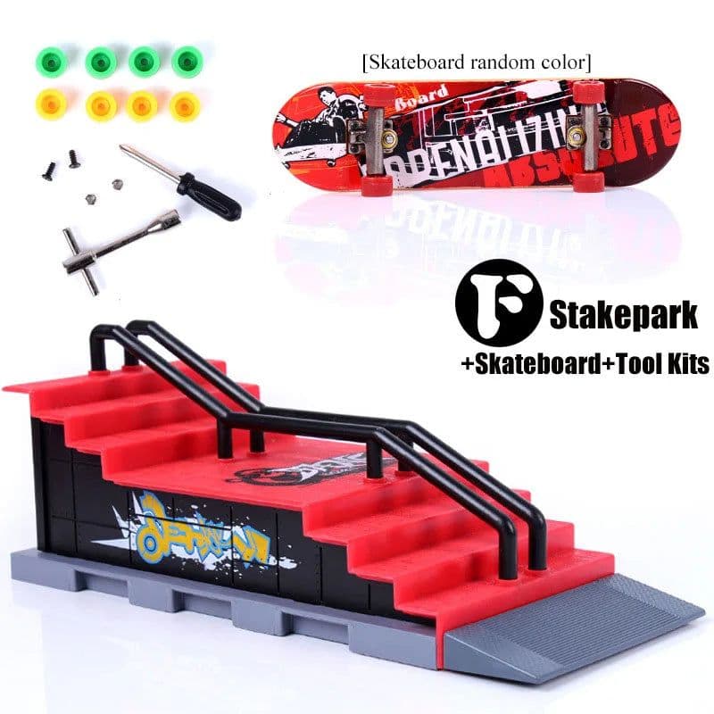 image-MEOA Finger Skateboard Set - Compact Design for Fun Learning