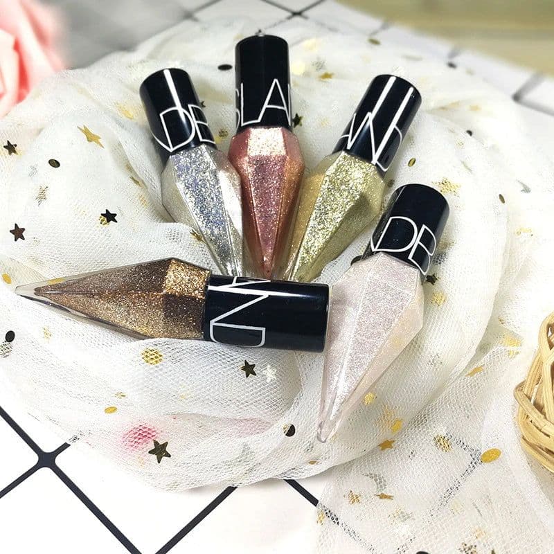 image-New Professional Shiny Eye Liners Cosmetics for Women Pigment Silver