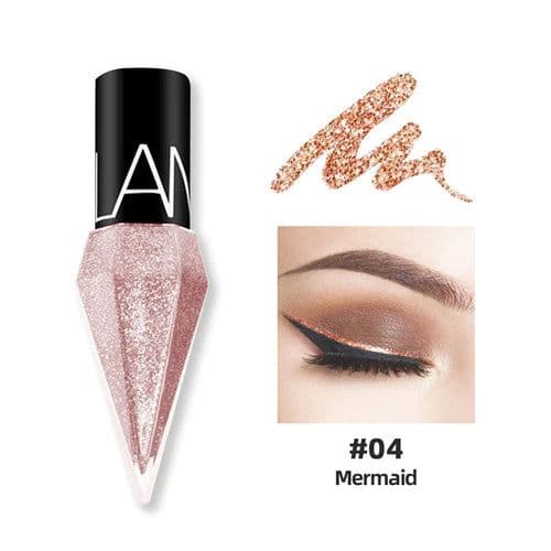 image-New Professional Shiny Eye Liners Cosmetics for Women Pigment Silver