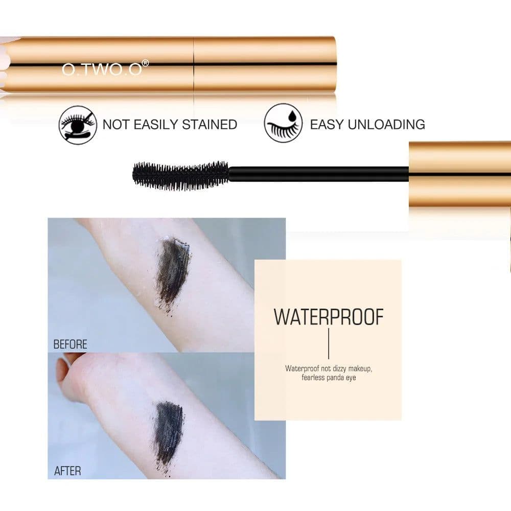 image-O.TWO.O 3D Fiber Lashes Thick Lengthening Mascara Long Black Lash