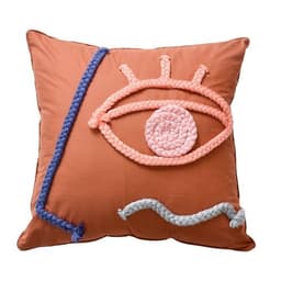 image-Hand-woven Throw Pillow Pure Cotton Throw Pillow Case
