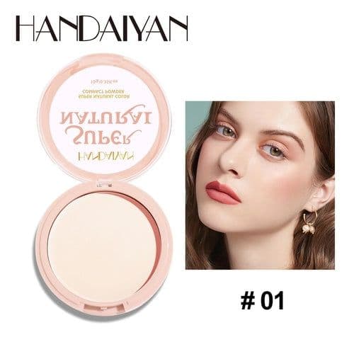 image-8 Color Matte Face Pressed Powder 24 Hours Oil Control Natural Setting