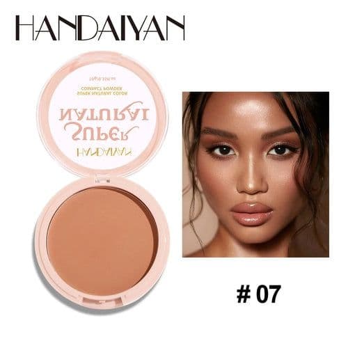 image-8 Color Matte Face Pressed Powder 24 Hours Oil Control Natural Setting