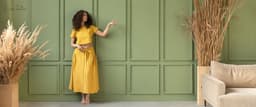 image-Taormina Honey Linen Crop Top and Midi Skirt Set