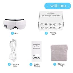 image-6D Smart Eye Massager Vibration Airbag Compress Eye Care Instrument