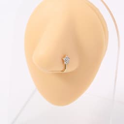 image-Pentagram Nose Exaggerated Piercing Fake Nose Ring Niche