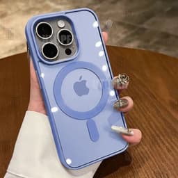 image-Pink Transparent Acrylic Case for iPhone 17 Air 16 15 14 13 12 11 Pro