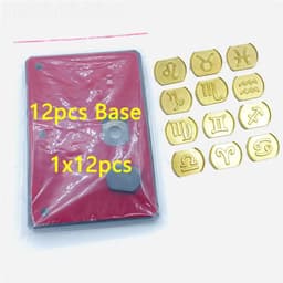 image-Saint Seiya Soul of Gold EX Stand with Metal Badge for Action Figurines