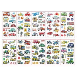 image-Monssjay Colorful Glitter Tattoo Stickers - Creative Fun for All Ages
