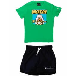 image-Children's Sports Outfit Champion Green 2 Pieces