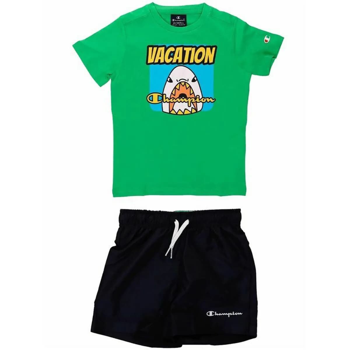 image-Children's Sports Outfit Champion Green 2 Pieces