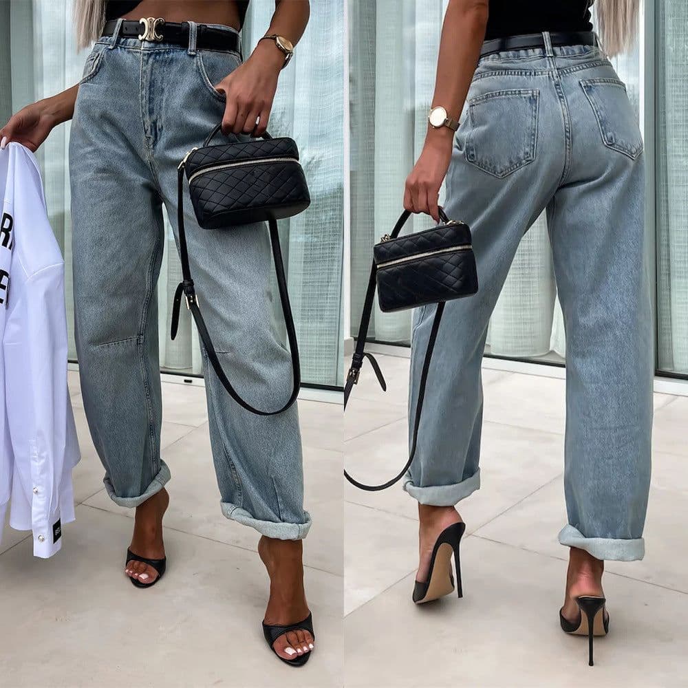 image-Street Hipster Casual Loose Women's Jeans