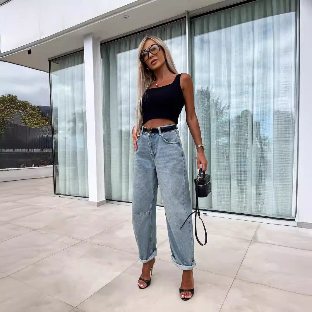 image-Street Hipster Casual Loose Women's Jeans