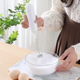 image-1PC Battery Model Handheld Egg Beater Froth Mixer Kitchen Automatic