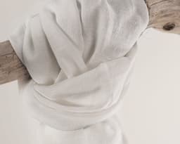 image-Snow White linen scarf