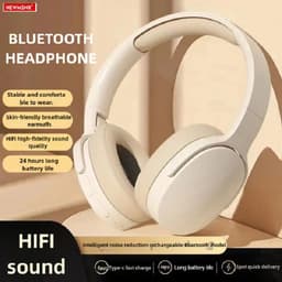 image-#P2961 Wireless Bluetooth 5.3 Headphones Over Ear Hifi Stereo Headset